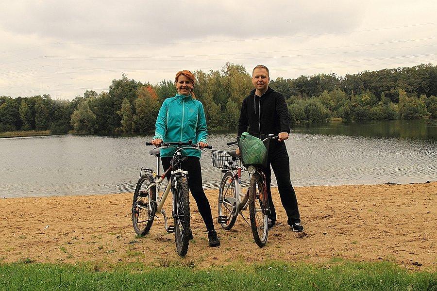 Nad jeziorkiem Grosser Silbersee