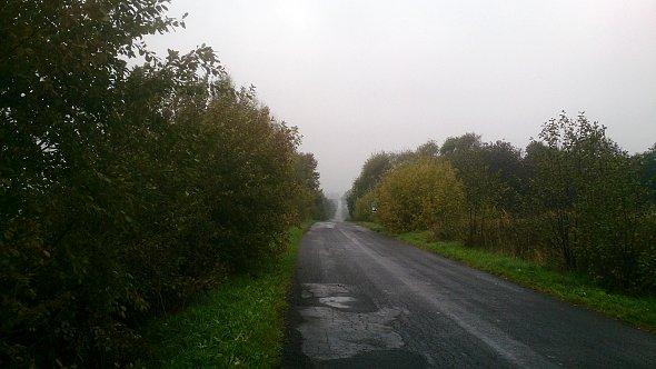 Zjazd w kierunku Czerniejowa