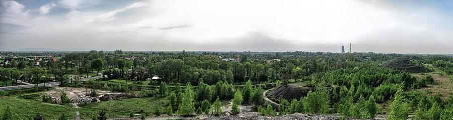 Panorama z hałdy
