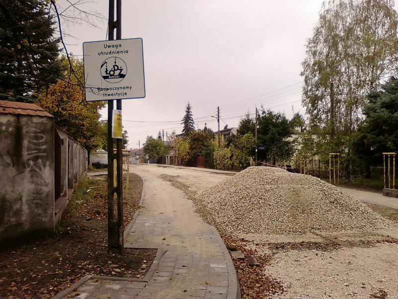 Remont ul. Księżycowej