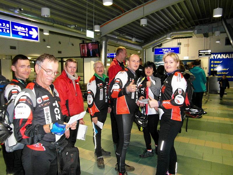 Wylot Rowerzystów z Gdańska do Warszawy Modlin