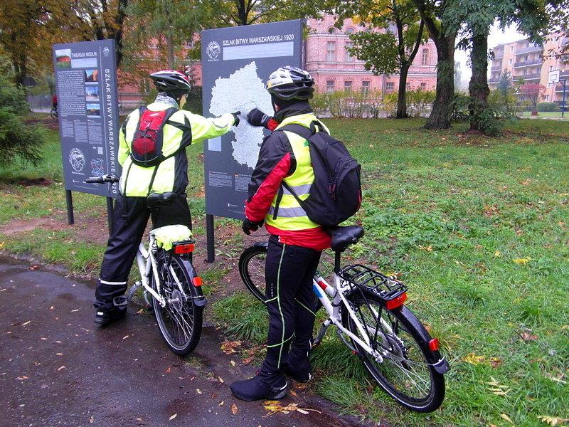 Opuszczamy punkt IT i ruszamy dalej- Twierdza Modlin- Nowy Dwór Mazowiecki