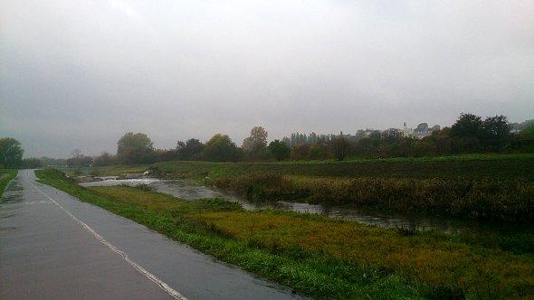 Ścieżka rowerowa nad Bystrzycą