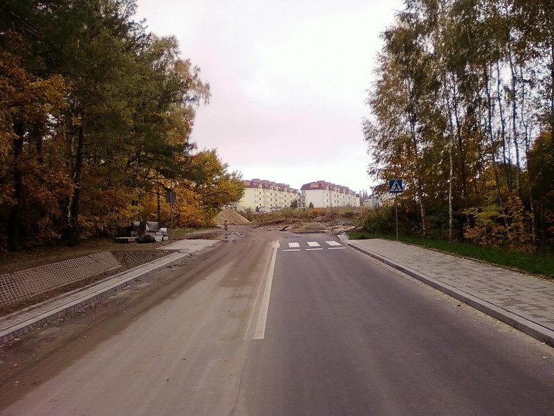 Koniec ul. Romanowskiej