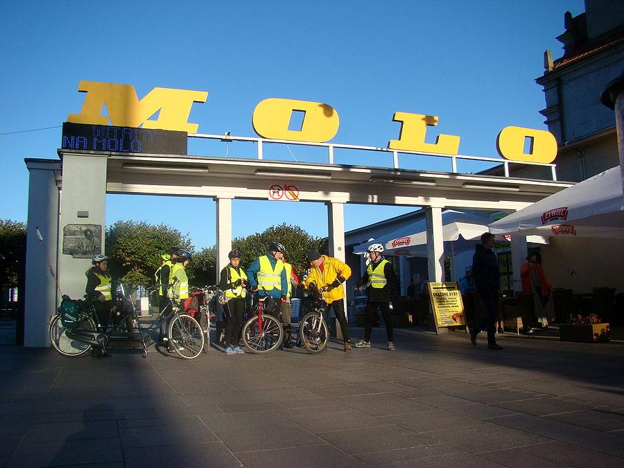 Rajd Gdynia- Toruń Fundacji NNT. Jesteśmy w Sopocie