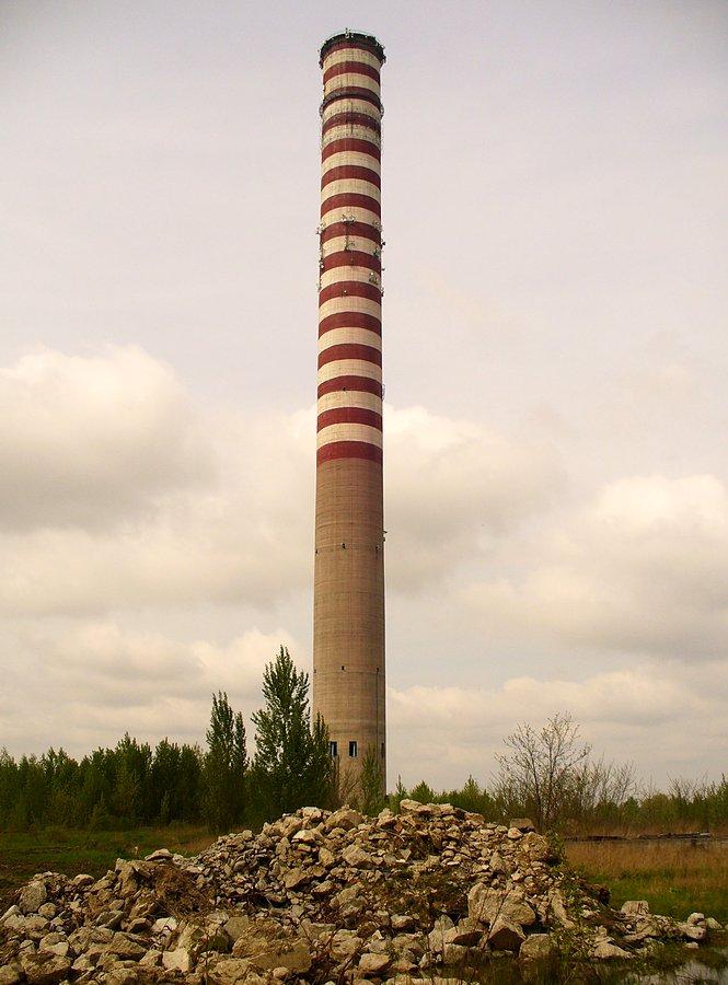 Komin Elektrociepłowni Pruszków II. Moszna