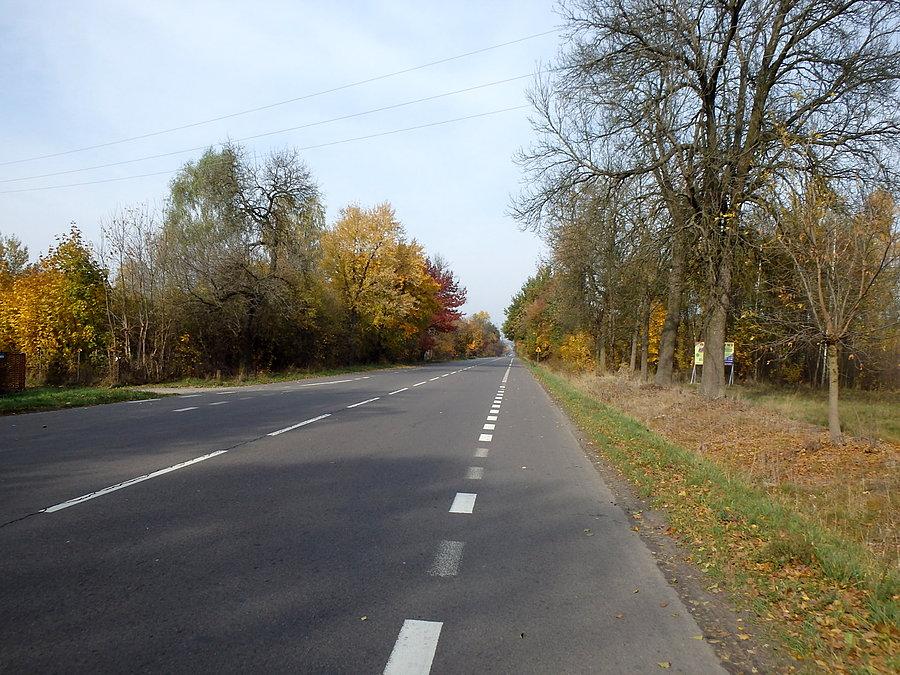 Pusta "stara" DK17 w Garwolinie