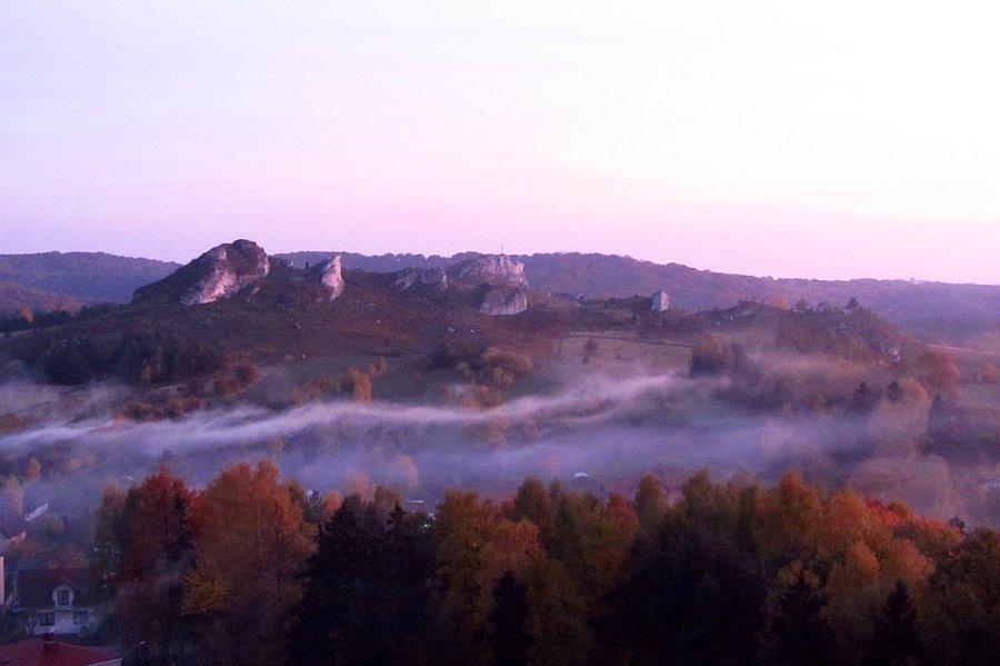 Wieczorne "mgły" nad Olsztynem II