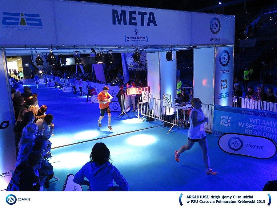 Meta Cracovia Półmaratonu