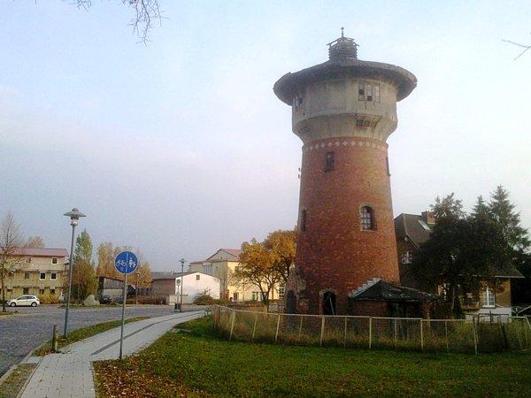 Wieża ciśnień w Loecknitz