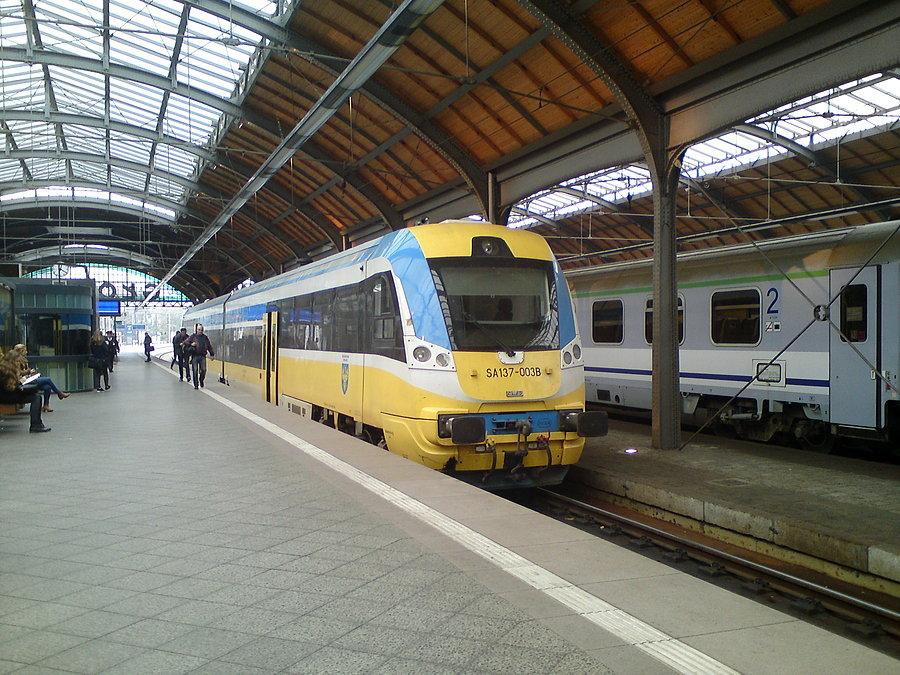 Szynobus Opolszczyzny, Wrocław Główny