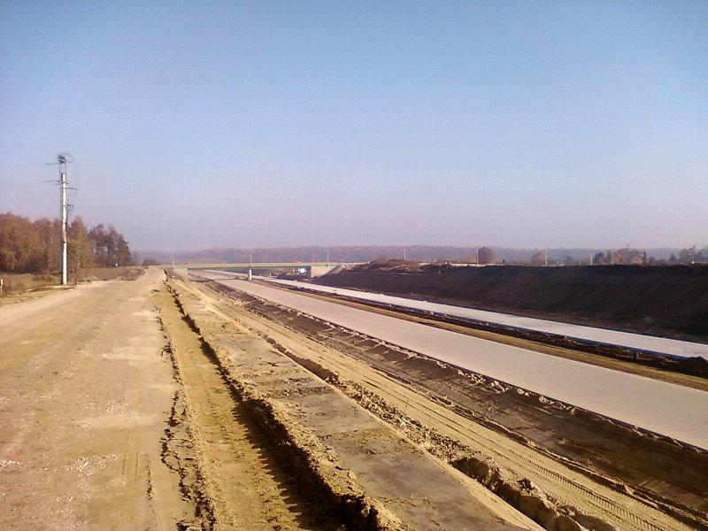 Autostrada A1 w budowie