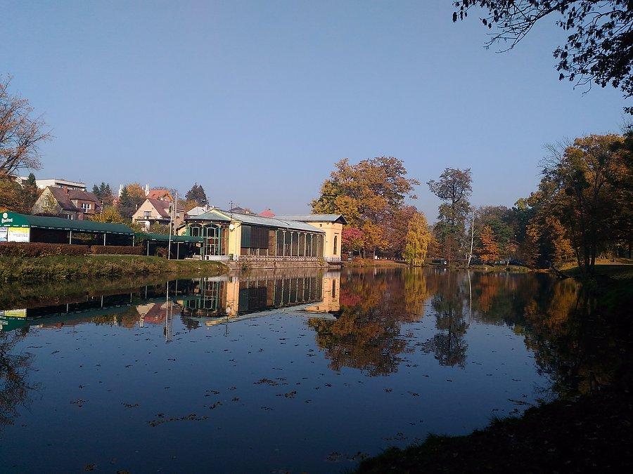 Šilheřovice park obok palacu