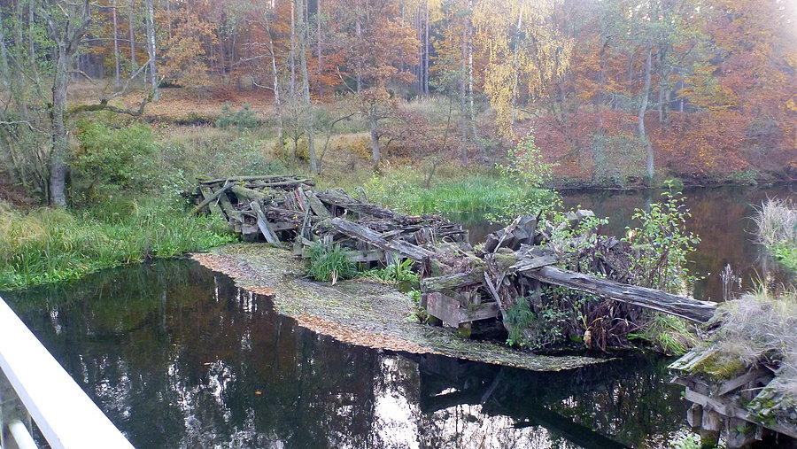 Stary most na Poligonie Drawskim