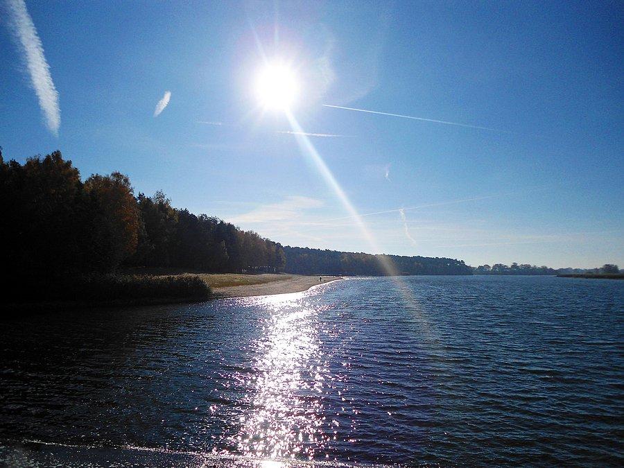 Na tamie w Gołuchowie