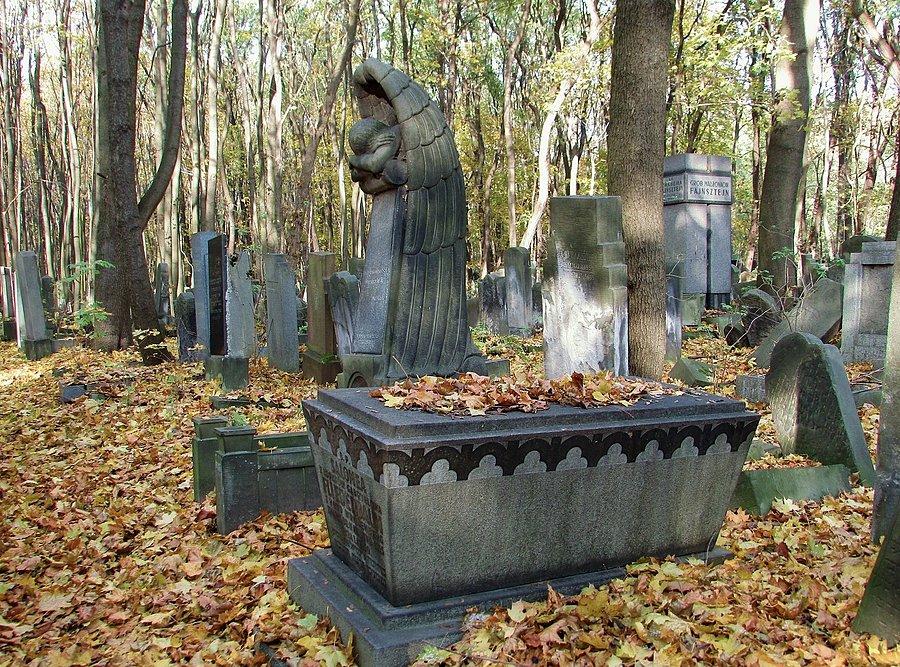 Cmentarz Żydowski - grób Pauliny Freiman