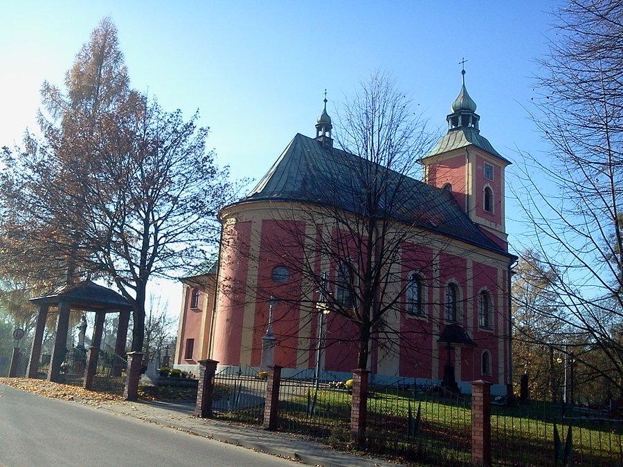 Kończyce Małe kościół