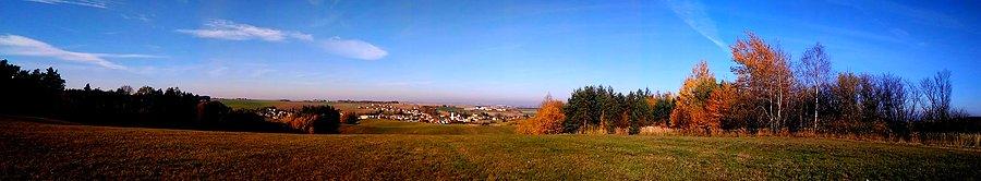 Panorama. W dole Píšť