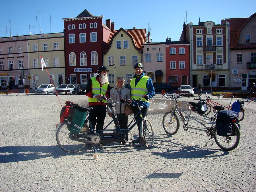 Rajd Gdynia Toruń z Fundacją NNT. Dzień trzeci. Miasto Nowe. I niezwykłe spotakanie z jego przemiłą mieszkanką