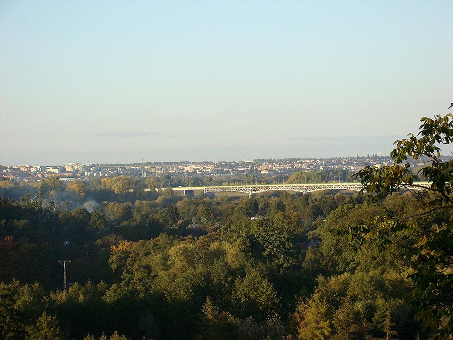 Rajd Gdynia Toruń z Fundacją NNT. Dzień trzeci. W oddali widać cel dzisiejszej podróży