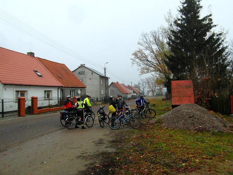 Postój w miejscowości Śliwica