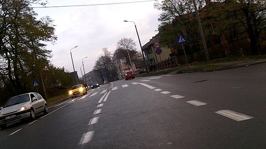 Na skrzyżowaniu z Bielszowicką