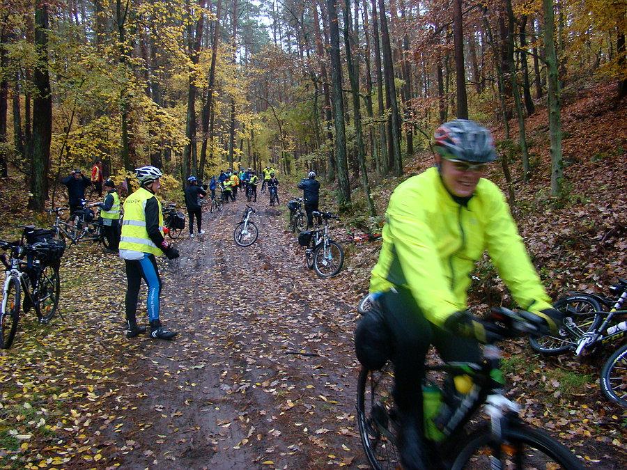 Szczeciński rowerowy Hubertus 2015. W Puszczy Wkrzańskiej , szukamy śladów Lisicy