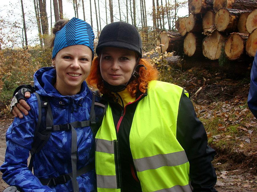 Szczeciński rowerowy Hubertus 2015. Nowa tandemowa para - Natalia i jej nowy pilot Grażyna