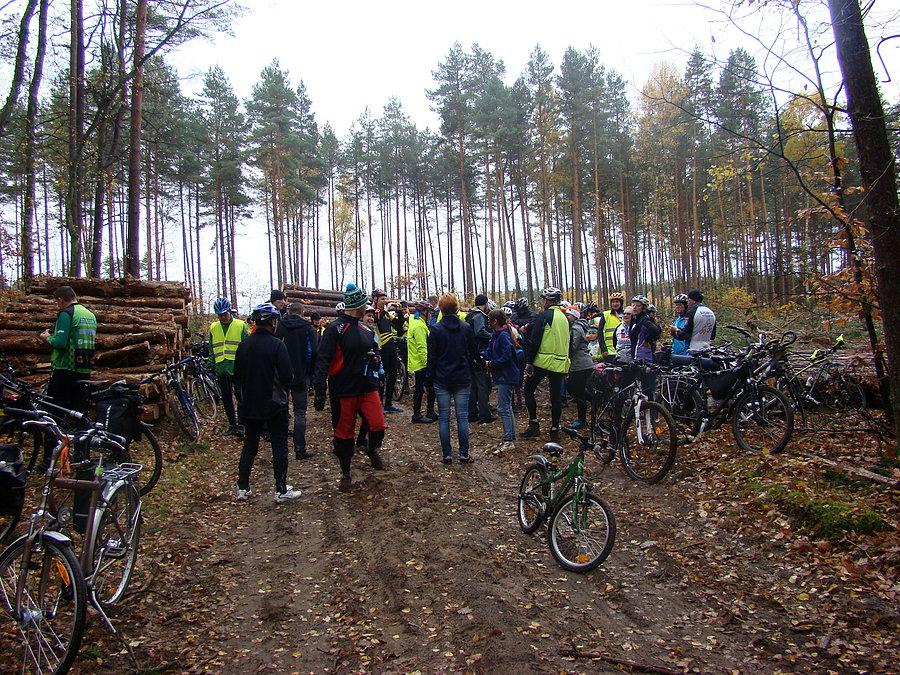 Szczeciński rowerowy Hubertus 2015. Puszcza Wkrzańska opanowana przez rowerzystów