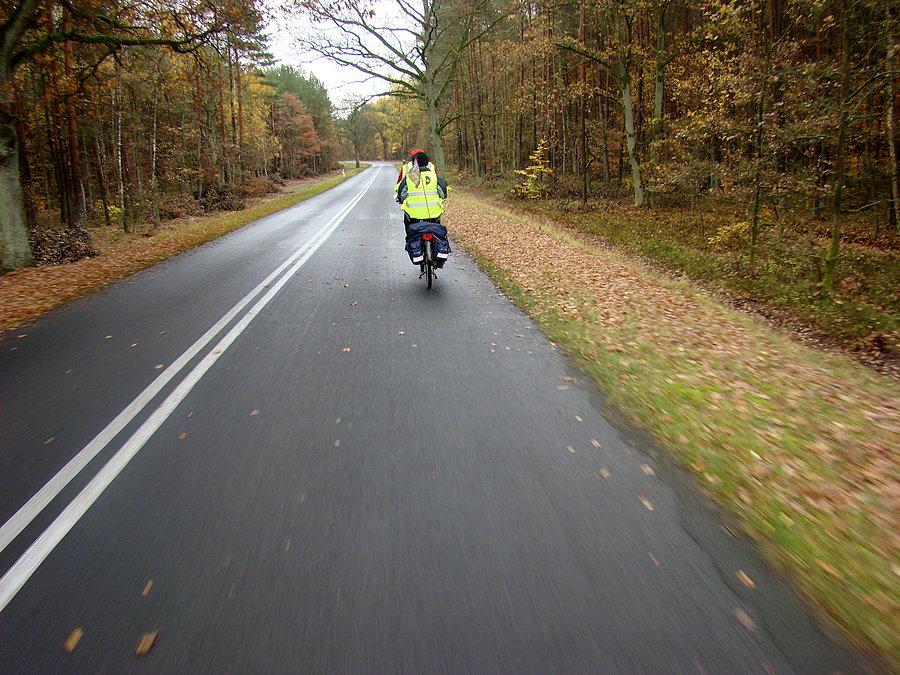 Szczeciński rowerowy Hubertus 2015 . Koniec rajdu i wracamy do domu