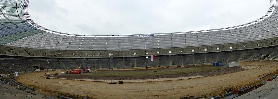 Stadion Śląski wciąż w budowie