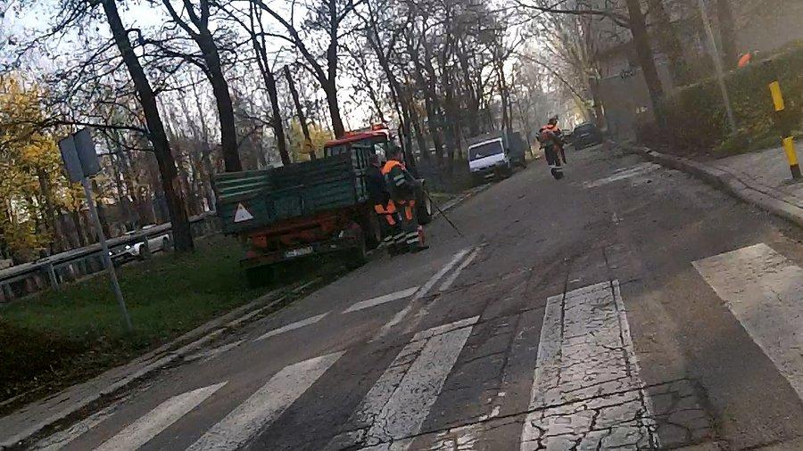 Ul Stanisława Kostki w Gliwicach - sprzątanie świata