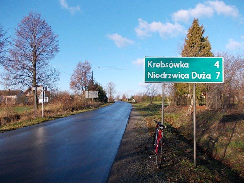 Jeszcze kilka km pod wsciekły wiatr i w domku
