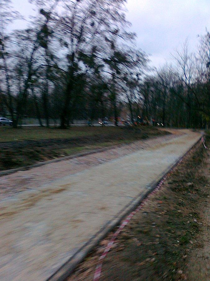 Nowy chodnik na Radiowej