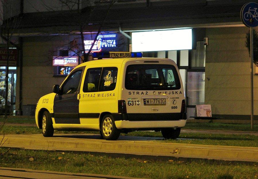 Straż Miejska na służbie