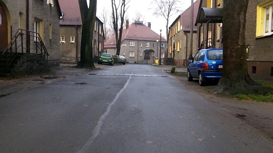 Podleśna w Zabrzu, lubię taką zabudowę :)