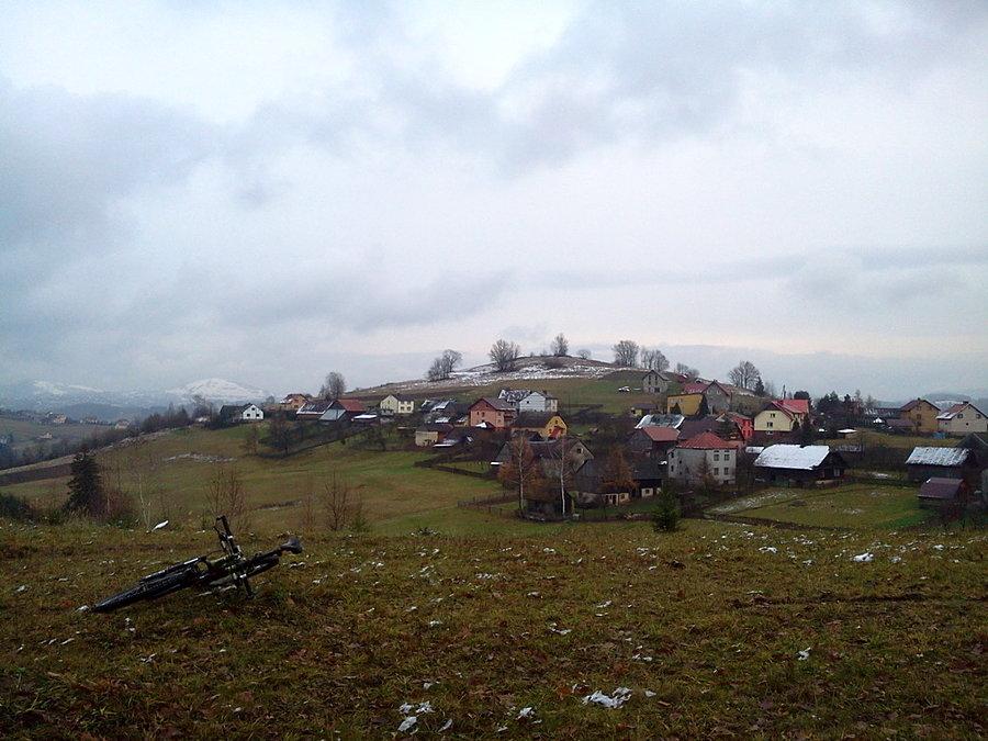 Widok z Hrczawy na Jaworzynkę