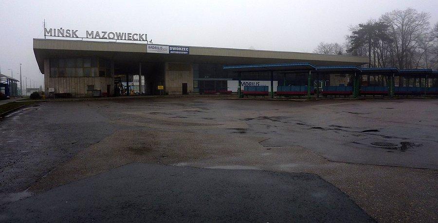 Dworzec w Mińsku Mazowieckim