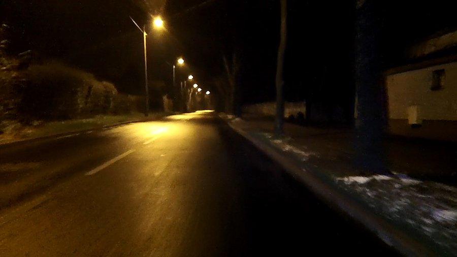 Nieco dalej pojawia się trochę śniegu