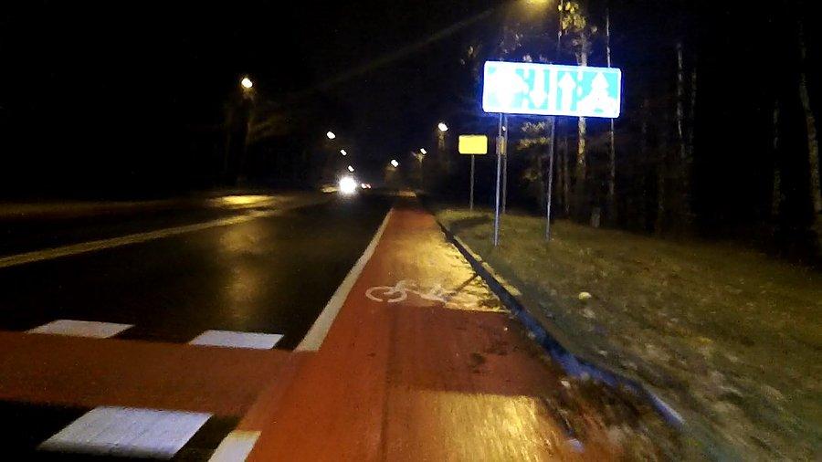 Po przekroczeniu granicy Zabrza drogi są mokre