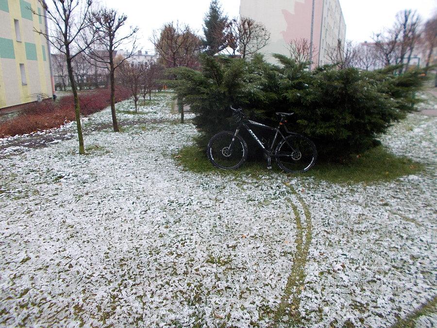 Śnieg postraszył