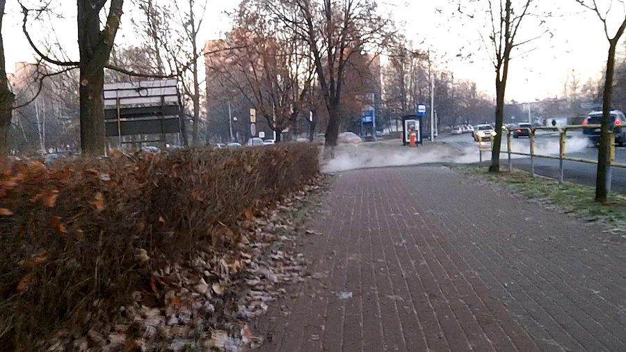 Coś strasznie zakopcił