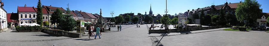 Rynek w Myślenicach