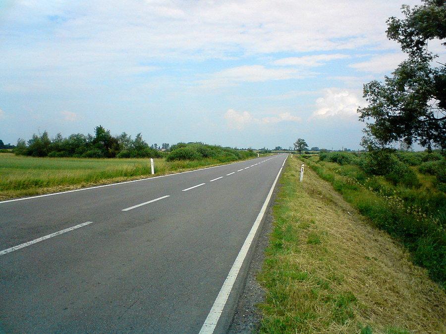 Tak wyglądała dzisiejsza trasa. Pustki