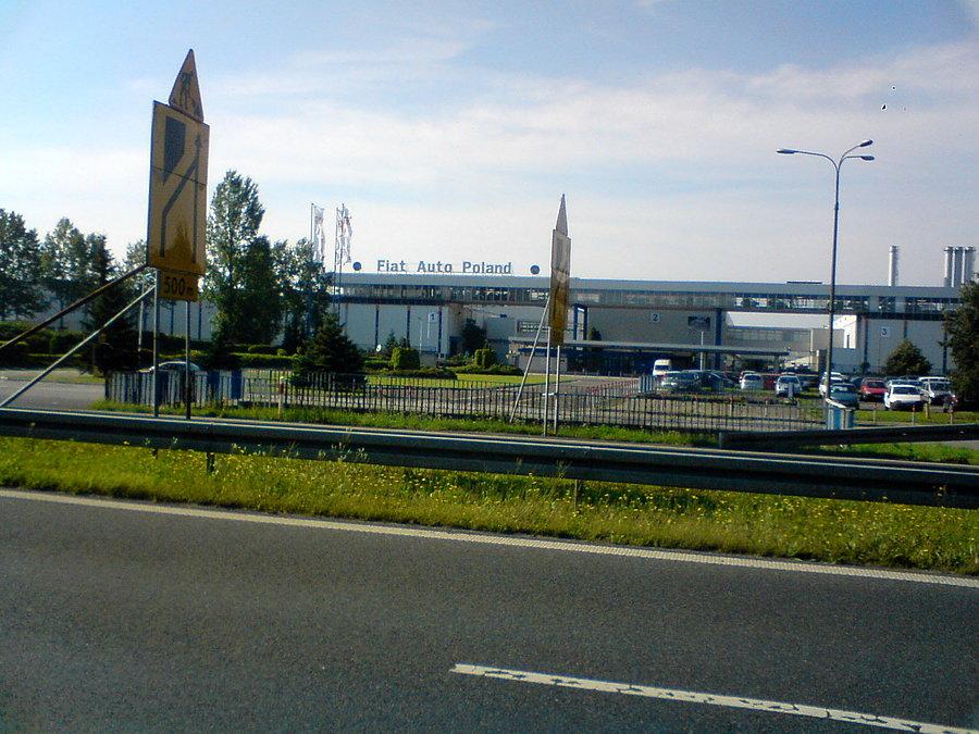 Tychy, fabryka Fiata