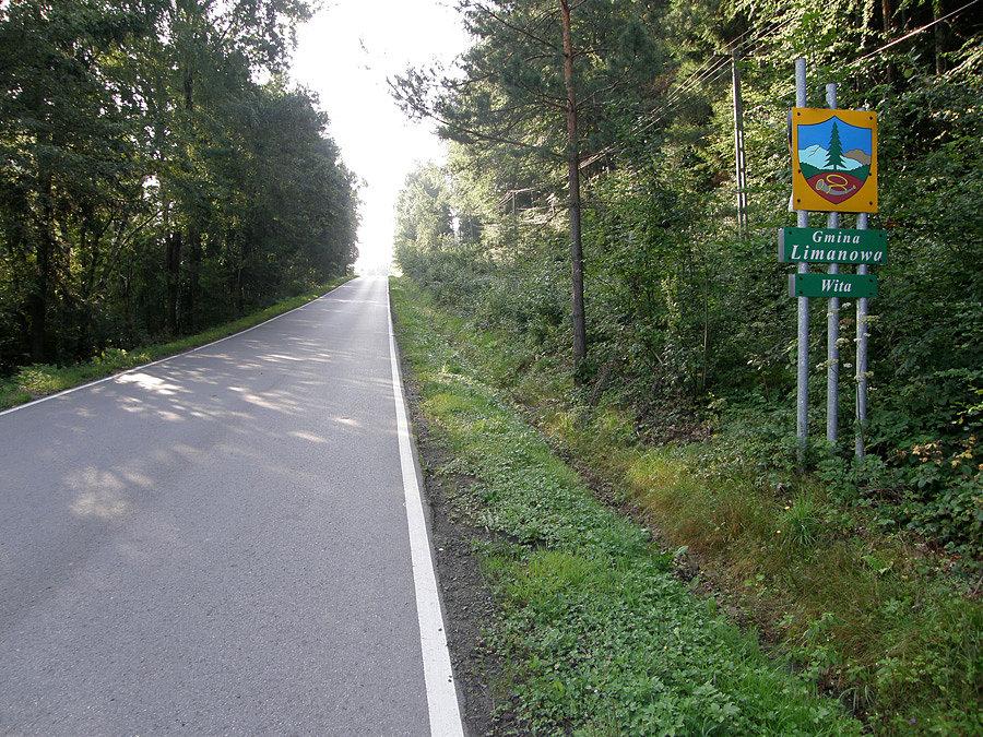 Na podjeździe za Tarnawą