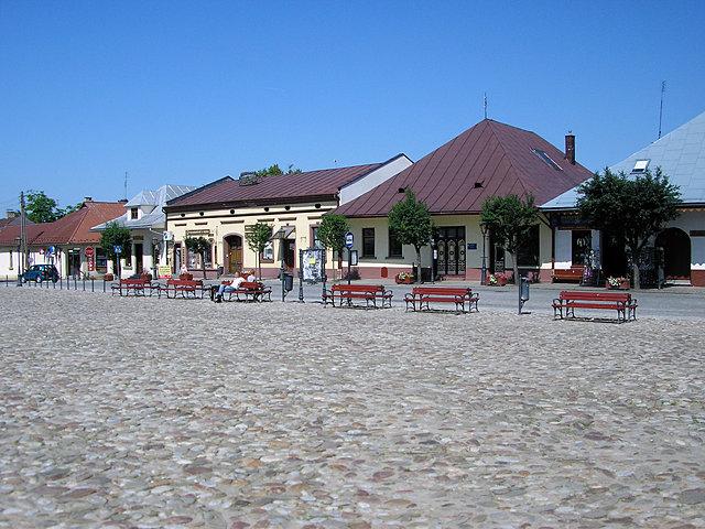 Rynek w Starym Sączu