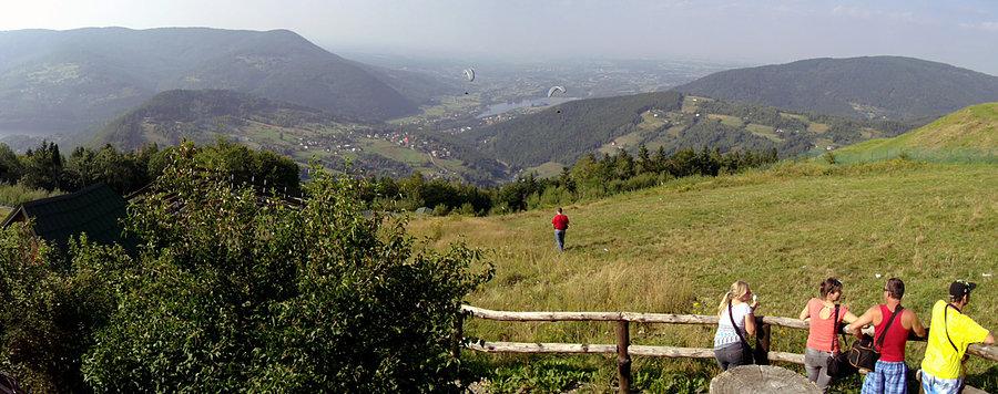 Widok ze szczytu
