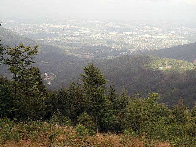 Piękny widok na Bielsko-Białą