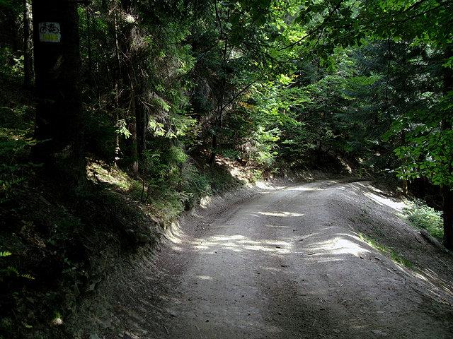 Zjazd bardzo przyjemny